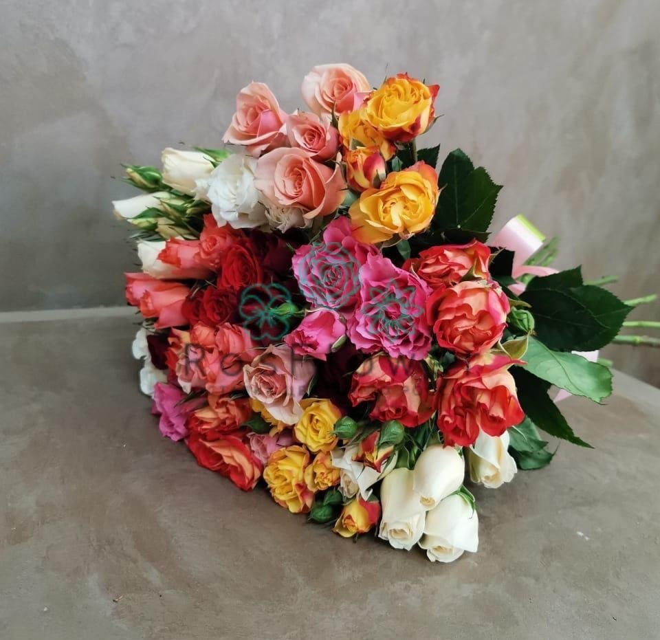 Букет цветов из: Розы в Целеево