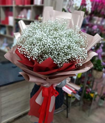 Букет цветов из: Гипсофила в Целеево