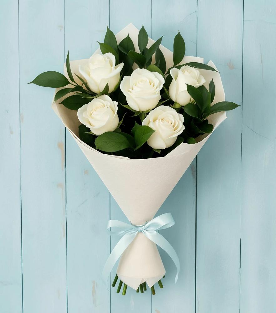 Букет цветов из: Розы в Целеево