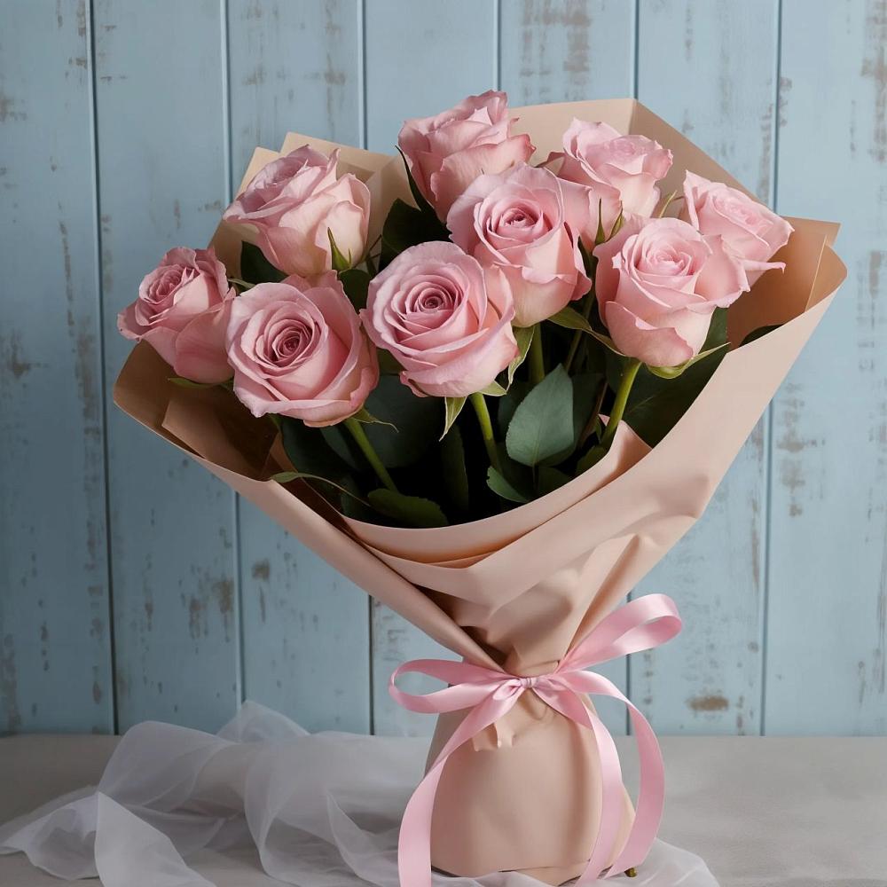 Букет цветов из: Розы в Целеево