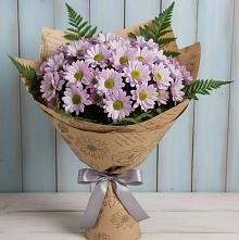Букет цветов из:  Хризантемы #REPLACE_PRED# Целеево