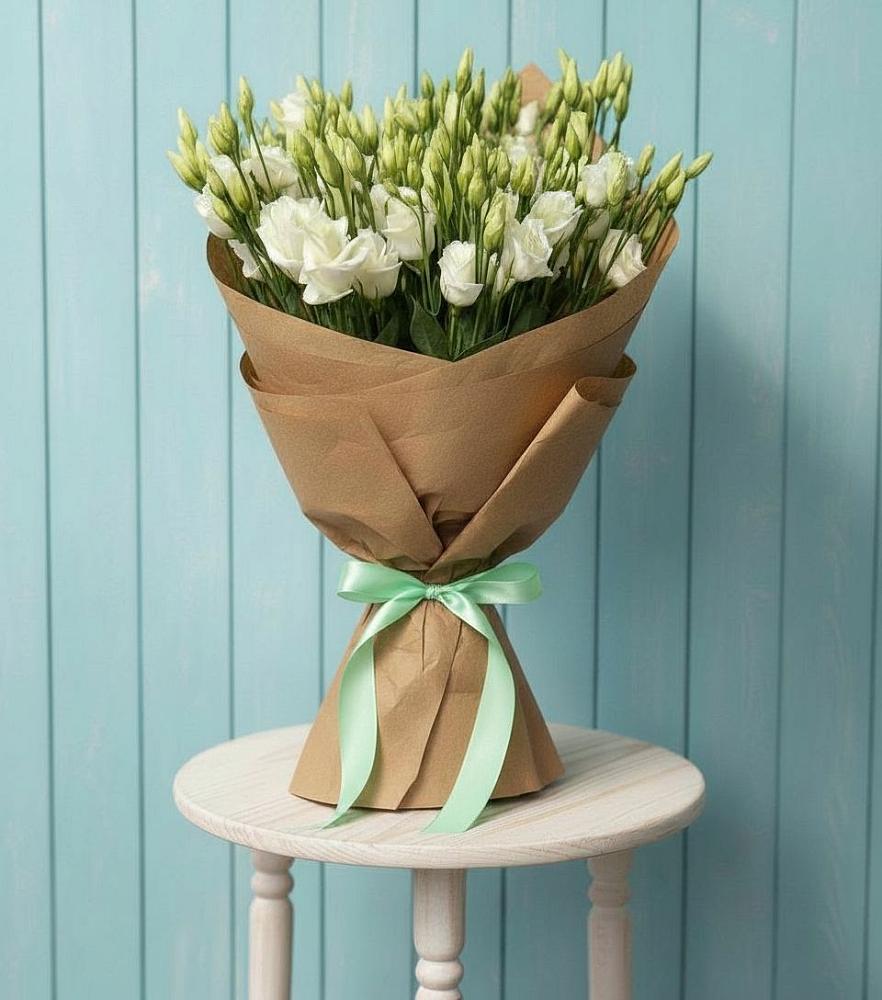 Букет цветов из: Лизиантусы в Целеево