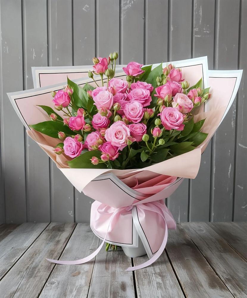 Букет Розовый кустик в Целеево