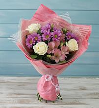Букет цветов из:  Герберы в Целеево