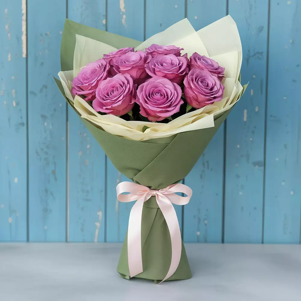 Букет Розы Фёрст Леди в Целеево