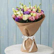 Букет цветов из:  Лизиантусы в Целеево